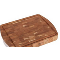 Morgan End Grain Collection Rectangle Cherry Carving Board (20"x15")